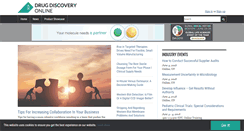Desktop Screenshot of drugdiscoveryonline.com